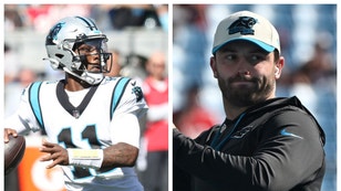Panthers QB PJ Walker will start for the Panthers against the Falcons. (Credit: Getty Images)