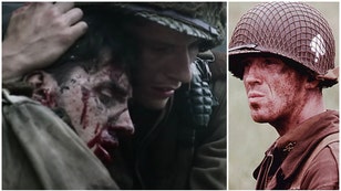"Band of Brothers" is an incredible series. (Credit: Screenshot/YouTube Video https://www.youtube.com/watch?v=KKRBAFlN5ww and Getty Images)