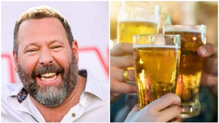 Bert Kreischer really likes beer. He spoke with Lex Fridman about his love for ice cold beers. Watch a video of his comments. (Credit: Getty Images)