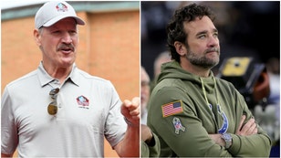 Bill Cowher and Jeff Saturday