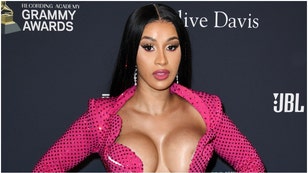 Did Cardi B encourage people to throw stuff at her during a concert in Las Vegas? A new video is out. What what happened. (Credit: Getty Images)