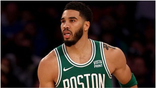 The Boston Celtics sent an all-time stupid tweet in reaction to a Wednesday mass shooting in Maine. The team tweeted the game score. (Credit: Getty Images)