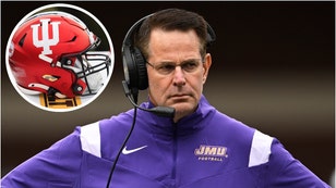 Curt Cignetti is the new head football coach at Indiana, and it's a great hire. He comes to the Hoosiers from James Madison. (Credit: Getty Images)