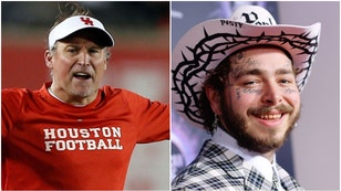 Houston Cougars coach Dana Holgorsen's favorite musical artist is Post Malone. Why does the Cougars coach like Posty? (Credit: Getty Images)