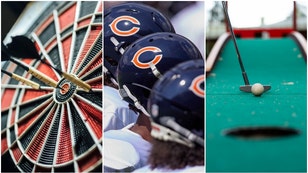 Darts Chicago Bears and Putt-Putt