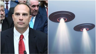 UFO whistleblower David Grusch wouldn't rule out to Congress that people have been murdered to cover up extraterrestrial secrets. (Credit: Getty Images)