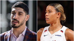 Enes Kanter Freedom has no tolerance for Natasha Cloud's recent antics. He responded to her anti-America comments. (Credit: Getty Images)
