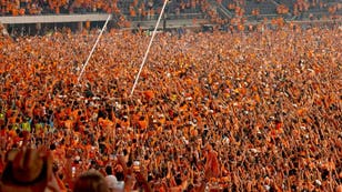 Tennessee Fans Storm The Field After Beating Alabama