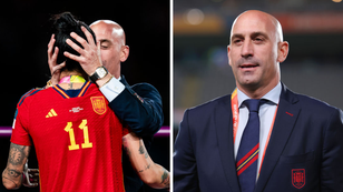 Despite Outrage From 'False Feminists,' Spanish Soccer Prez Luis Rubiales Won't Resign Over Kissing Player On The Lips
