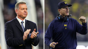 Troy Aikman Is All In On Jim Harbaugh To The NFL