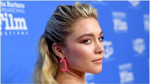 Florence Pugh has no problem leaving very little to the imagination. She defended showing her nipples. She said it's about freedom. (Credit: Getty Images)