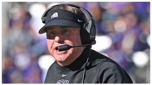 Former TCU football coach Gary Patterson reportedly in the mix for the UNLV job. (Credit: Getty Images)