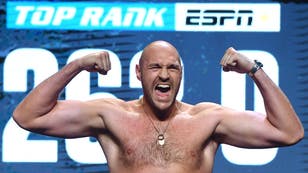 Tyson Fury v Tom Schwarz - Weigh-in