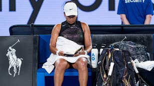 Naomi Osaka Caught Reading During Loss At Australian Open