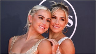 Haley and Hanna Cavinder think their physical appearances help them get ahead in life. They responded to critics of their rise. (Credit: Getty Images)