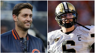 Jay Cutler's journey to Vanderbilt was pretty unorthodox. Coaches at first thought he was a tight end. (Credit: Getty Images)