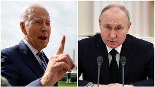 President Joe Biden embarrassingly said Russia and Putin are losing a war against Iraq. Russia is at war with Ukraine. Watch the video. (Credit: Getty Images)