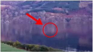Interesting viral video allegedly might show the Loch Ness Monster. (Credit: Screenshot/YouTube Video https://www.youtube.com/watch?v=OKXC5PWB23E)