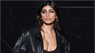 Mia Khalifa is going viral after she posted a video of an interaction with a Jewish woman. What are people saying? What happened? (Credit: Getty Images)