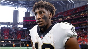 New Orleans Saints receiver Michael Thomas allegedly got into a massive altercation Friday with a man working construction on his street. (Credit: Getty Images)