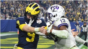 TCU allegedly knew Michigan was stealing signs. (Credit: Getty Images)