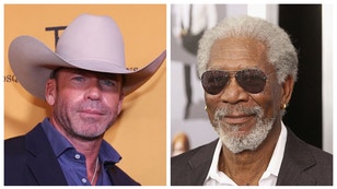 Morgan Freeman joins Taylor Sheridan's "Lioness" cast. It will air on Paramount+. (Credit: Getty Images)