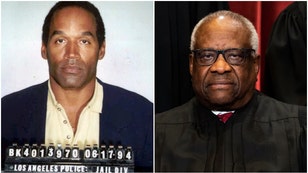O.J. Simpson is not a fan of Clarence Thomas. He criticized the Supreme Court justice over the affirmative action decision. (Credit: Getty Images)