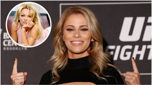 Paige VanZant channels inner Pamela Anderson with new Instagram video. (Credit: Getty Images)