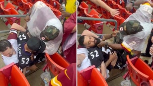 Ray Lewis fan beaten Commanders game - social