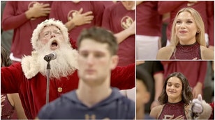 Santa Sings At FSU
