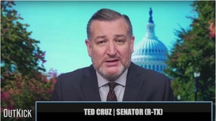 Ted Cruz reacts to Bill Maher interview. (Credit: OutKick)