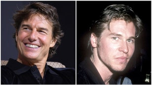 Tom Cruise talks emotional "Top Gun: Maverick" reunion with Val Kilmer. (Credit: Getty Images)
