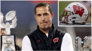 Luke Fickell talks Wisconsin's QB situation. He claims there's no set depth chart. Will Tanner Mordecai start? (Credit: Getty Images)