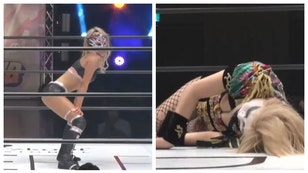 Wrestler 'Knocks Out' Her Opponent By Twerking In The Ring