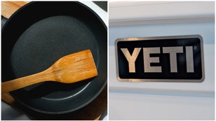 Yeti is selling a cast iron skillet for $400. People are roasting the company for the product. Is the skillet any good? (Credit: Getty Images)