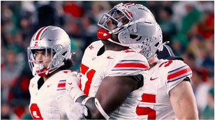 Ohio State drops awesome hype video for Penn State game. (Credit: Screenshot/Twitter Video https://twitter.com/ohiostatefb/status/1715129194689024184)