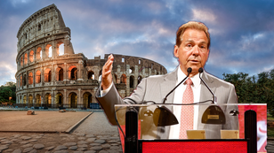 nick-saban-rome-italy-vacation-miss-terry