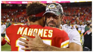 Aaron Rodgers and Patrick Mahomes both in AFC now.