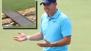 McIlroy Makes One Of The Luckiest Pars Ever Thanks To A Bridge