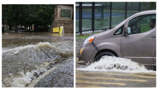 flood water new york city flooding