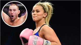 Paige VanZant continues to battle Sean Strickland after he criticized her online content. (Credit: Getty Images)