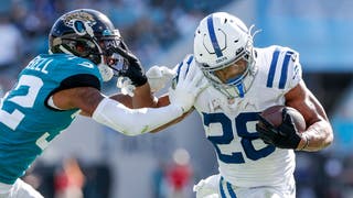 Colts Jonathan Taylor would have to bring high draft pick in trade.