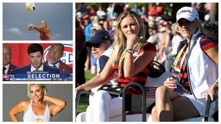 Kayla Simmons cools down, Cart Girl Cass Holland takes rain check and Paulina Gretzky checks in.