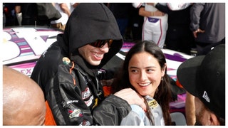 Comedian Pete Davidson spotted with Chase Sui Wonders at the Daytona 500. (Credit: Getty Images)