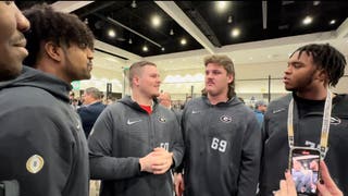 Georgia Players Discuss Waffle House, Applebees or Chili's