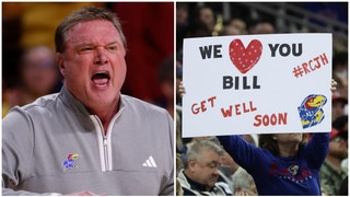 Kansas coach Bill Self not retiring. (Credit: Getty Images)