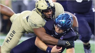 The Army/Navy game put up huge TV ratings. The game averaged more than seven million viewers on CBS and peaked around nine million. (Credit: Getty Images)