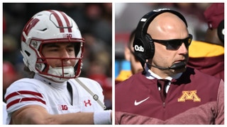 Wisconsin is favored at home by -3.5 against Minnesota. (Credit: Getty Images)