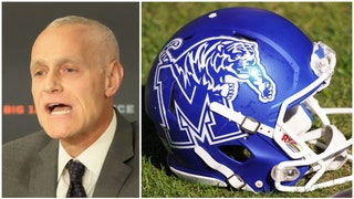 Big 12 commissioner Brett Yormark claims he's never pursued adding Memphis. Will the conference add more teams? (Credit: Getty Images)