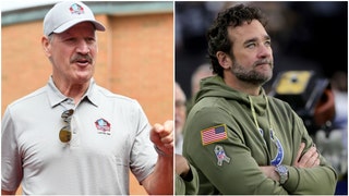 Bill Cowher and Jeff Saturday